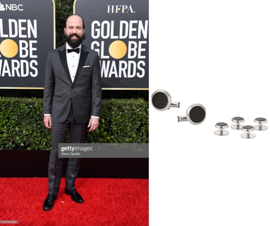 布倫特__吉爾曼（Brett Gelman）佩戴萬寶龍大班系列袖扣（編號：115333）.jpg