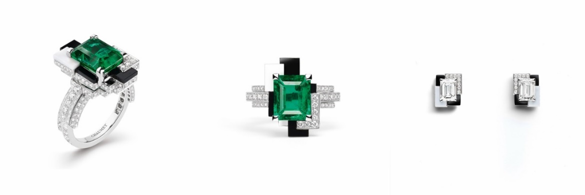 CHAUMET “筑藝萬(wàn)象”高定珠寶套系 建構(gòu)幾何 篇章作品